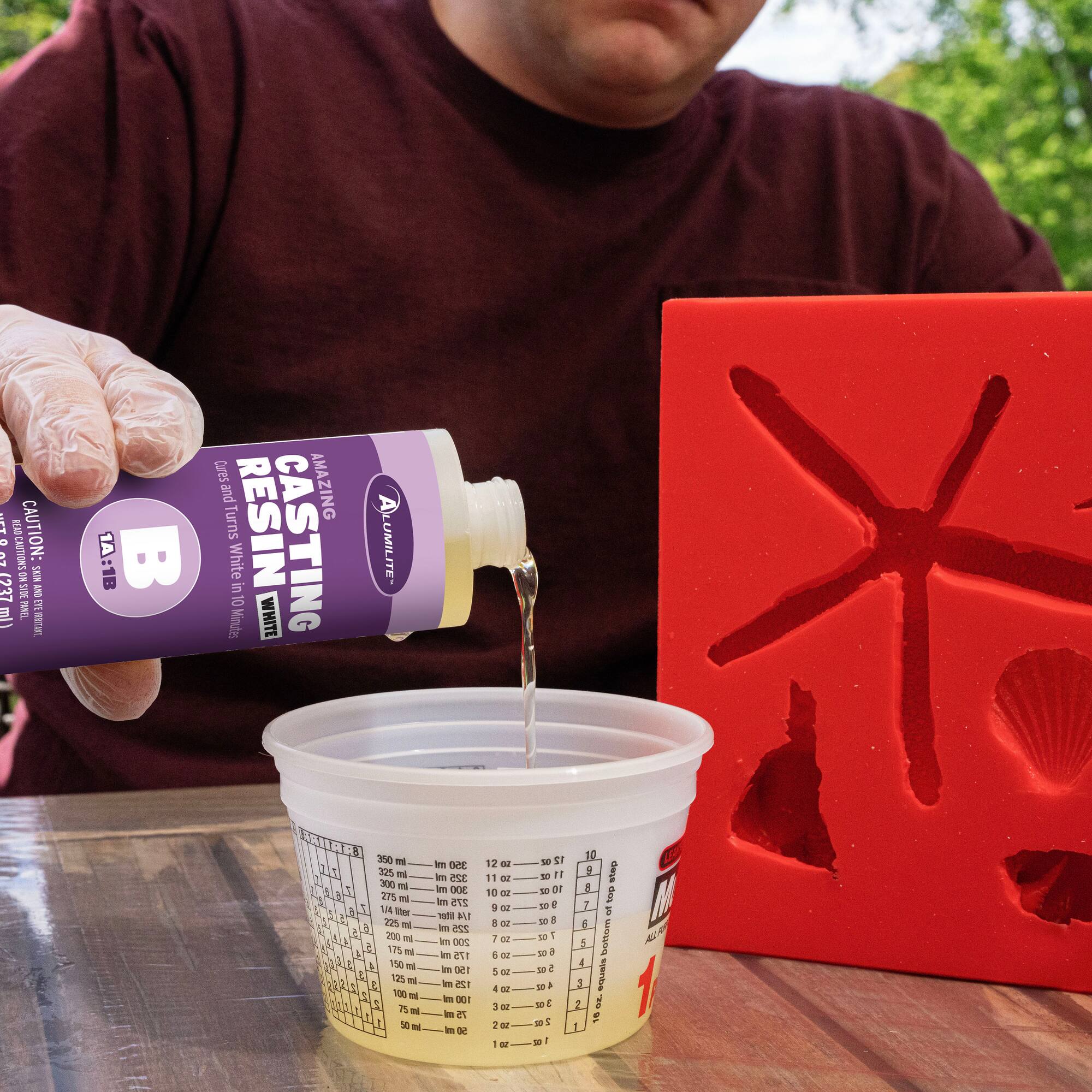 6 Pack: Alumilite™ 16oz. White Amazing Casting Resin